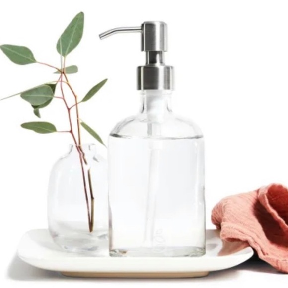 Grove Collaborative Other - Grove Collaborative Glass Hand Soap Bottle